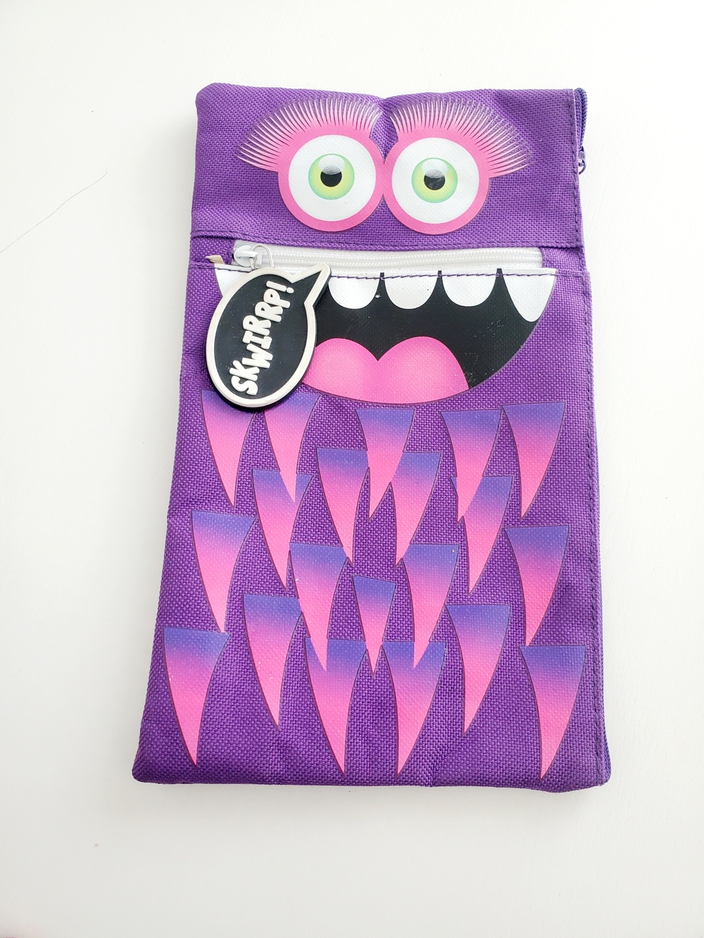 Purple Monster Pouch with Pink Accent - Unbranded